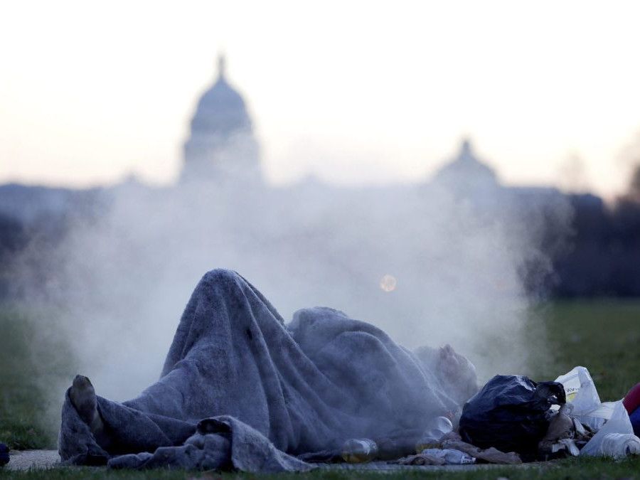 bezdomovci vo Washingtone