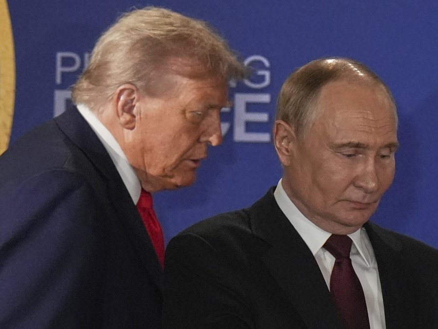 Vladimir Putin a Donald Trump.