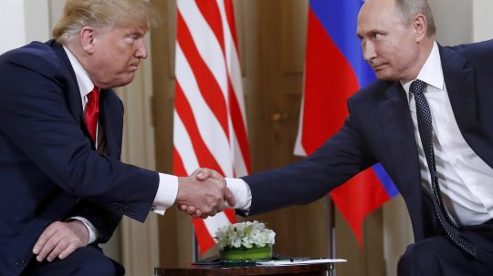 D. Trump a V. Putin