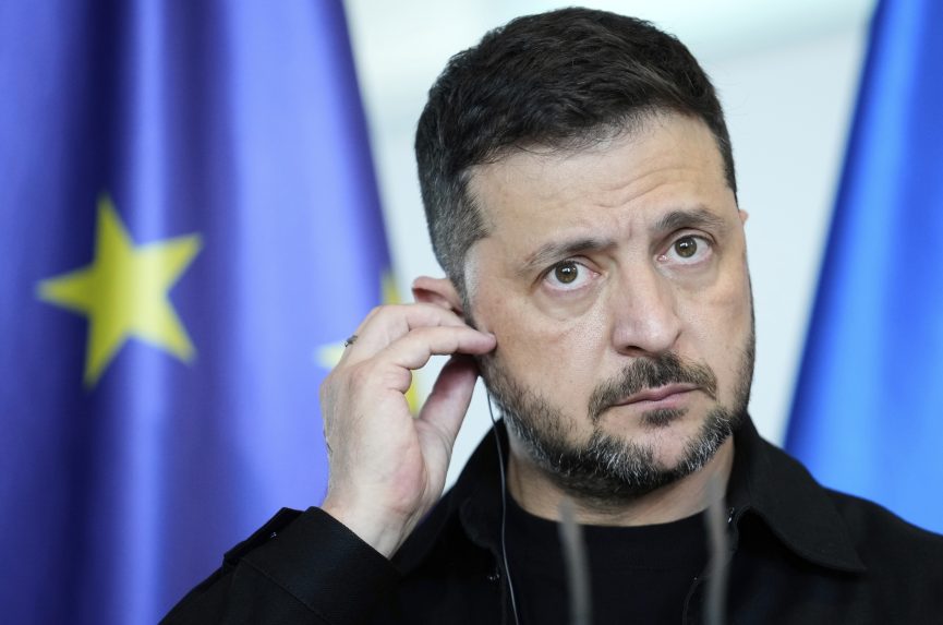 Ukrajinský prezident Volodymyr Zelenskyj