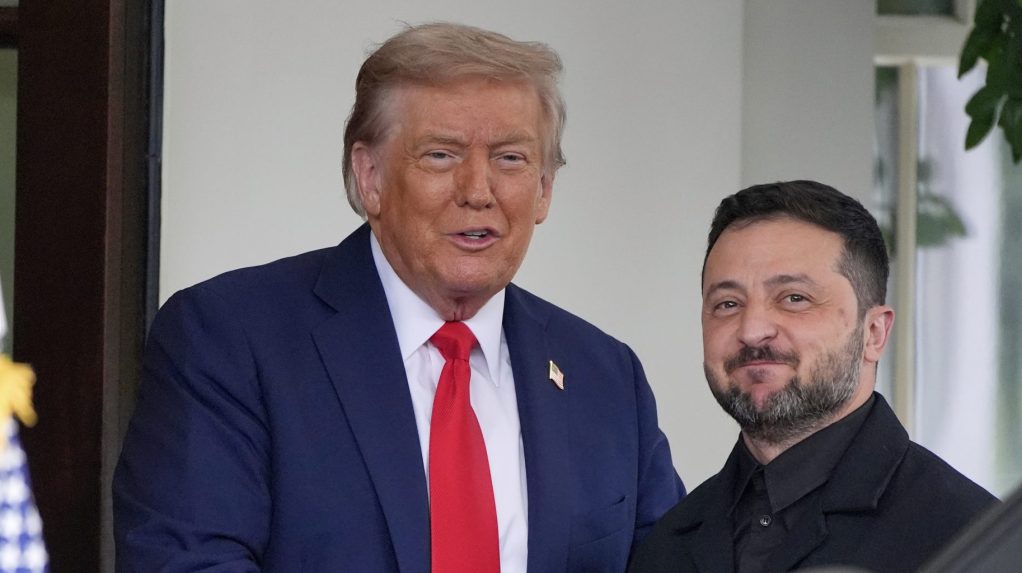 Donlad Trump a Volodymyr Zelenskyj