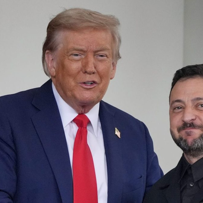 Donlad Trump a Volodymyr Zelenskyj