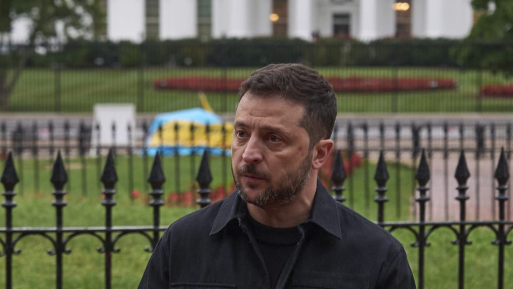 Na snímke Volodymyr Zelenskyj.