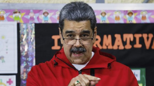Venezuelský prezident Nicolás Maduro.