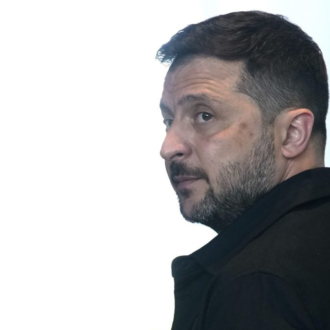 Ukrajinský prezident Volodymyr Zelenskyj.