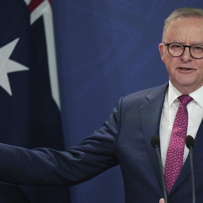 Austrálsky premiér Anthony Albanese.