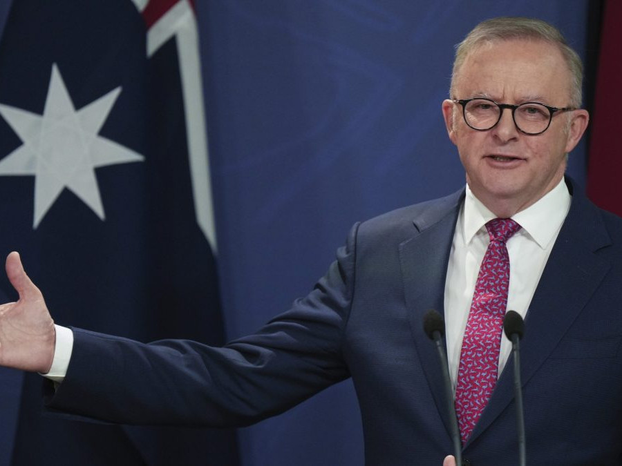 Austrálsky premiér Anthony Albanese.