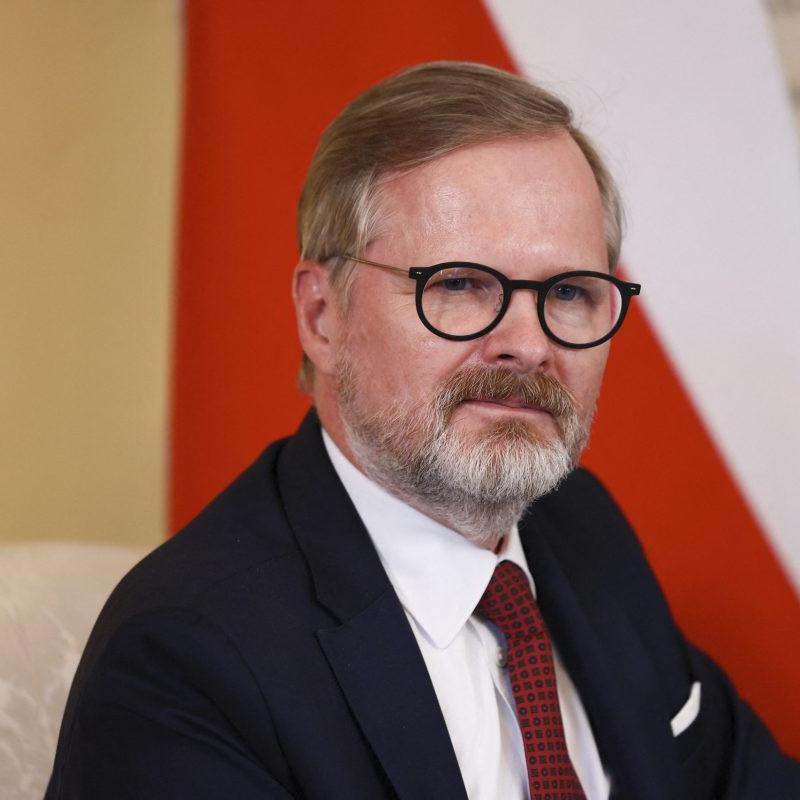 Český premiér Peter Fiala.