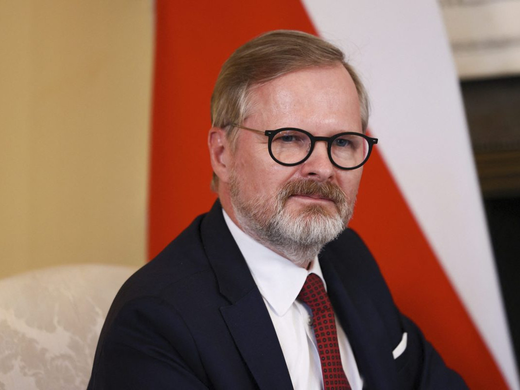 Český premiér Peter Fiala.