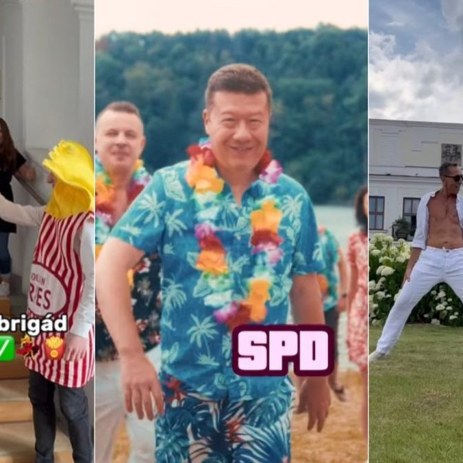 Na snímke českí politici vo svojich kampaniach na sociálnych sieťach.