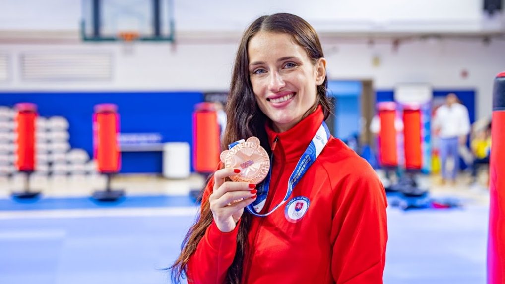 Slovenská reprezentantka Monika Chochlíková.