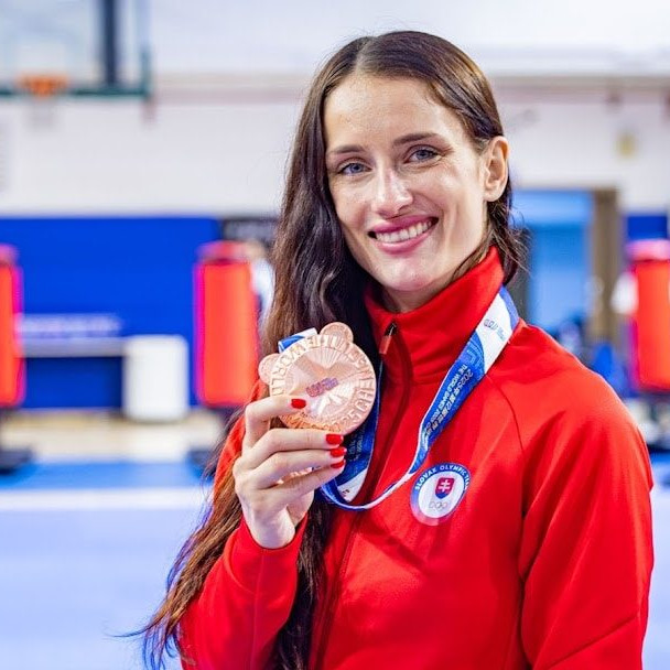 Slovenská reprezentantka Monika Chochlíková.