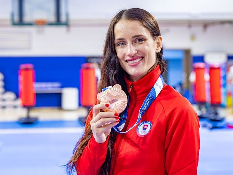 Slovenská reprezentantka Monika Chochlíková.