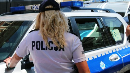Policajtka v Poľsku