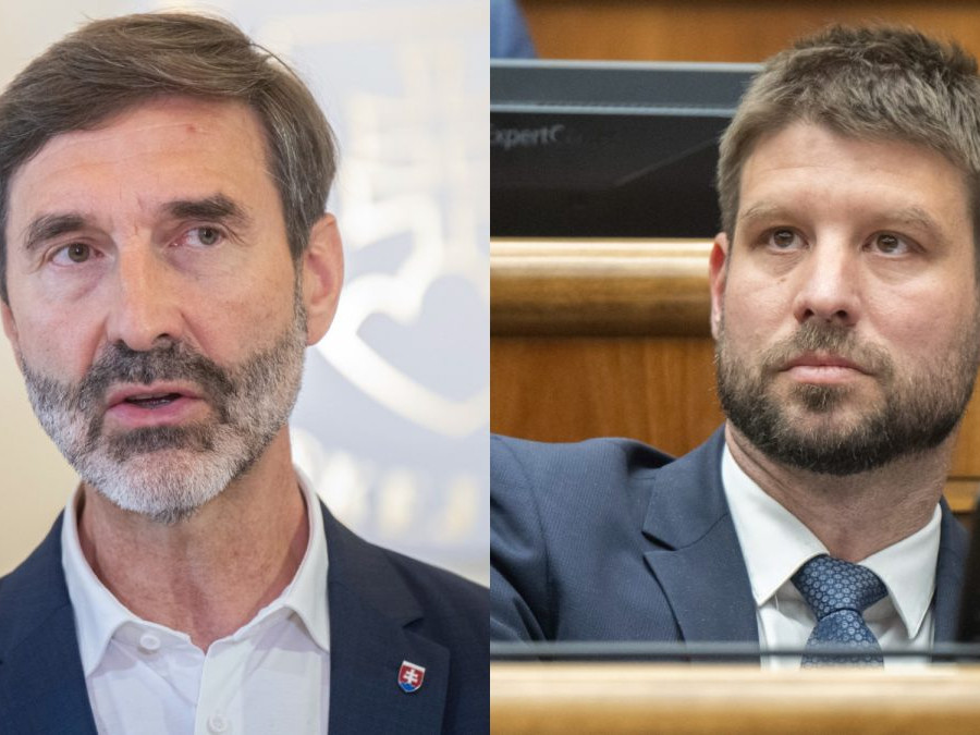 Juraj Blanár (Smer-SD) a Michal Šimečka (PS).