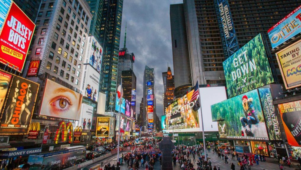 Times square v New Yorku