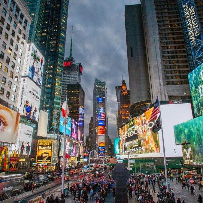 Times square v New Yorku