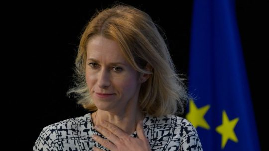 Šéfka diplomacie EÚ Kaja Kallasová.