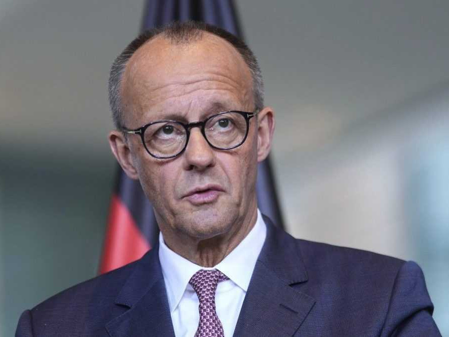 Na snímke Friedrich Merz.