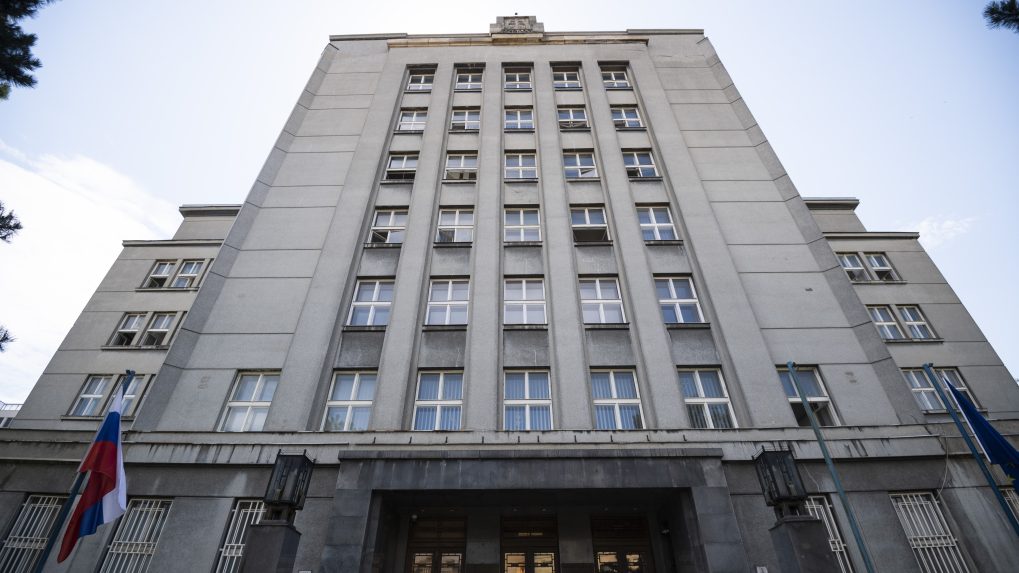 Na snímke budova, v ktorej sídli Ministerstvo vnútra na Pribinovej ulici v Bratislave.