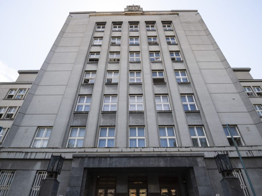 Na snímke budova, v ktorej sídli Ministerstvo vnútra na Pribinovej ulici v Bratislave.