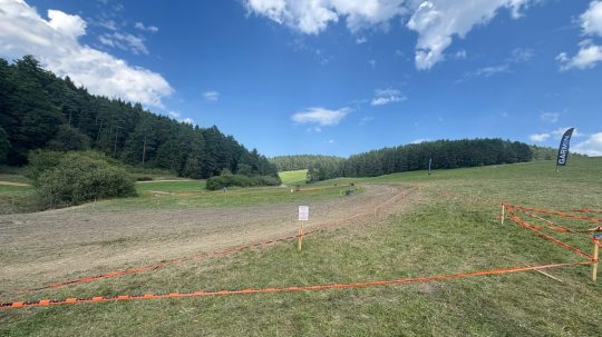 Motokrosové závodisko v Domaniži.