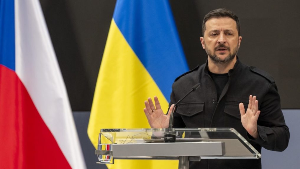 Ukrajinský prezident Volodymyr Zelenskyj.