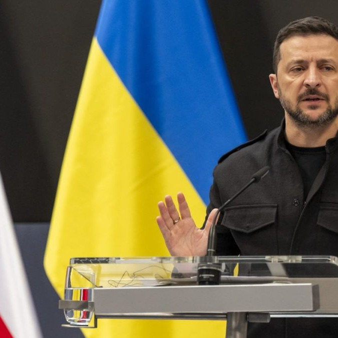 Ukrajinský prezident Volodymyr Zelenskyj.