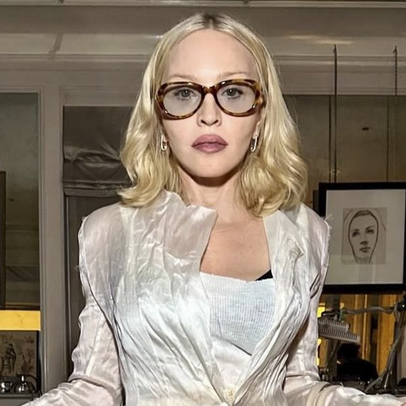 Na snímke speváčka Madonna.