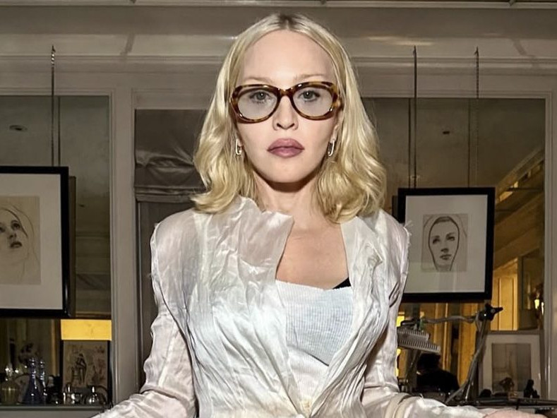 Na snímke speváčka Madonna.