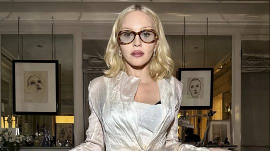 Na snímke speváčka Madonna.