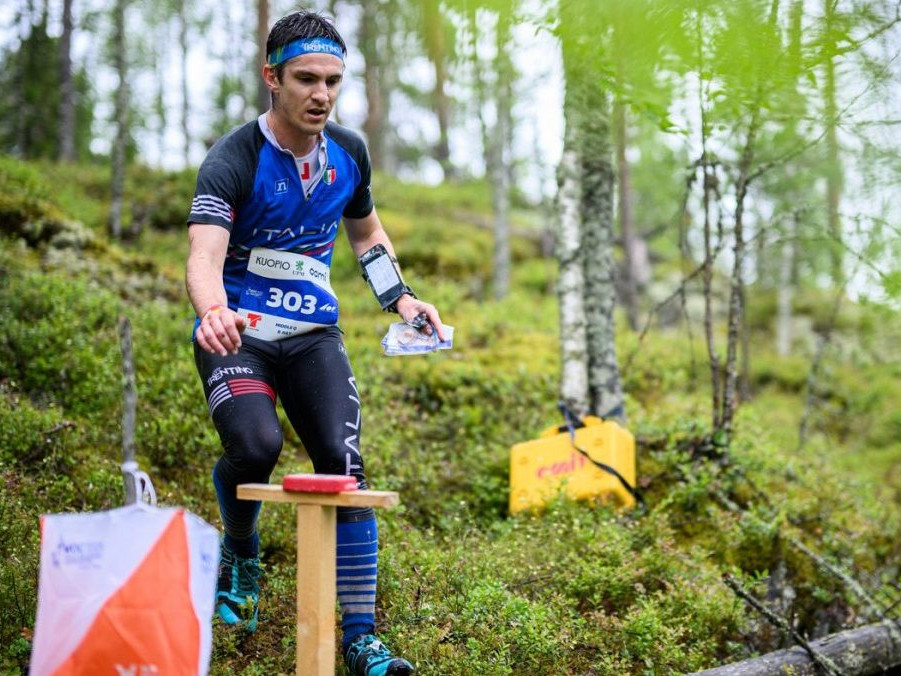 Taliansky orientačný bežec Mattia Debertolis.