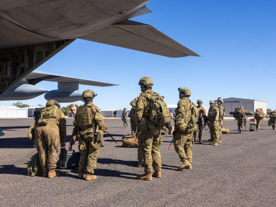 Ilustračná snímka - austrálsky vojaci.