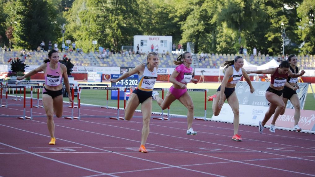 Slovenská bežkyňa Viktória Forster
