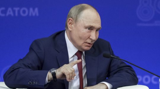 Ruský prezident Vladimir Putin.