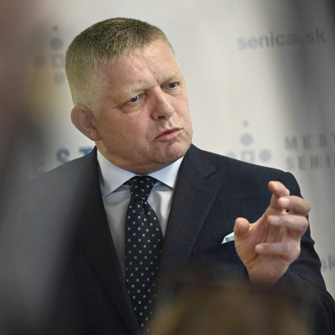 Na snímke Robert Fico.