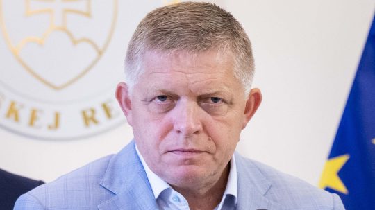 Predseda vlády SR Robert Fico (Smer-SD).