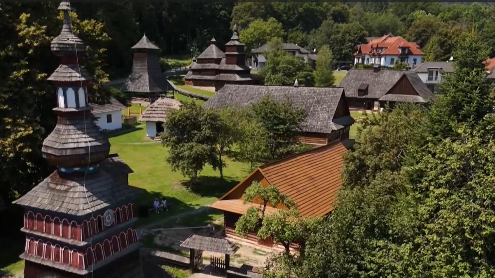 Najstarší skanzen na Slovensku sa nachádza v Bardejovských kúpeľoch.
