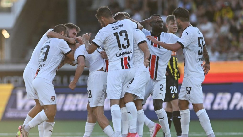 Na snímke futbalisti tímu Spartak Trnava.