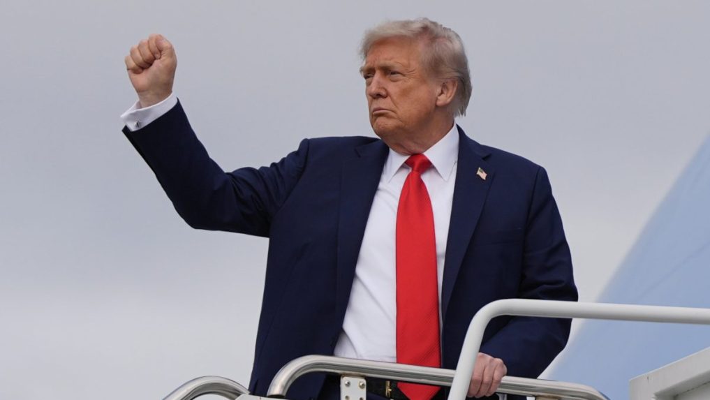 Na snímke Donald Trump.