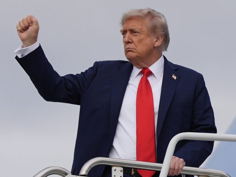 Na snímke Donald Trump.