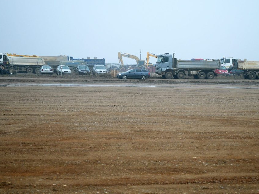 Na snímke priemyselný park Valaliky.