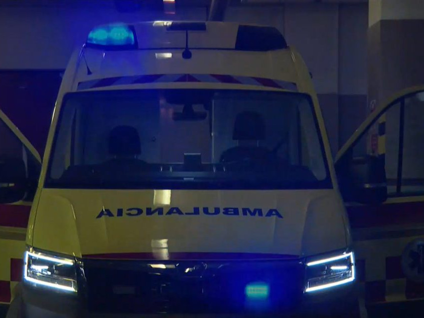 Na ilustračnej snímke záchranka.