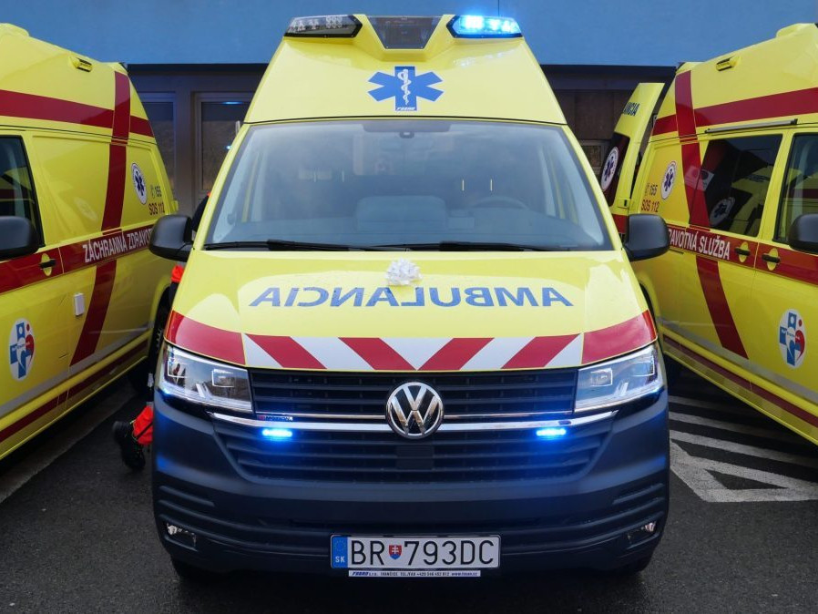 Na ilustračnej snímke záchranka.