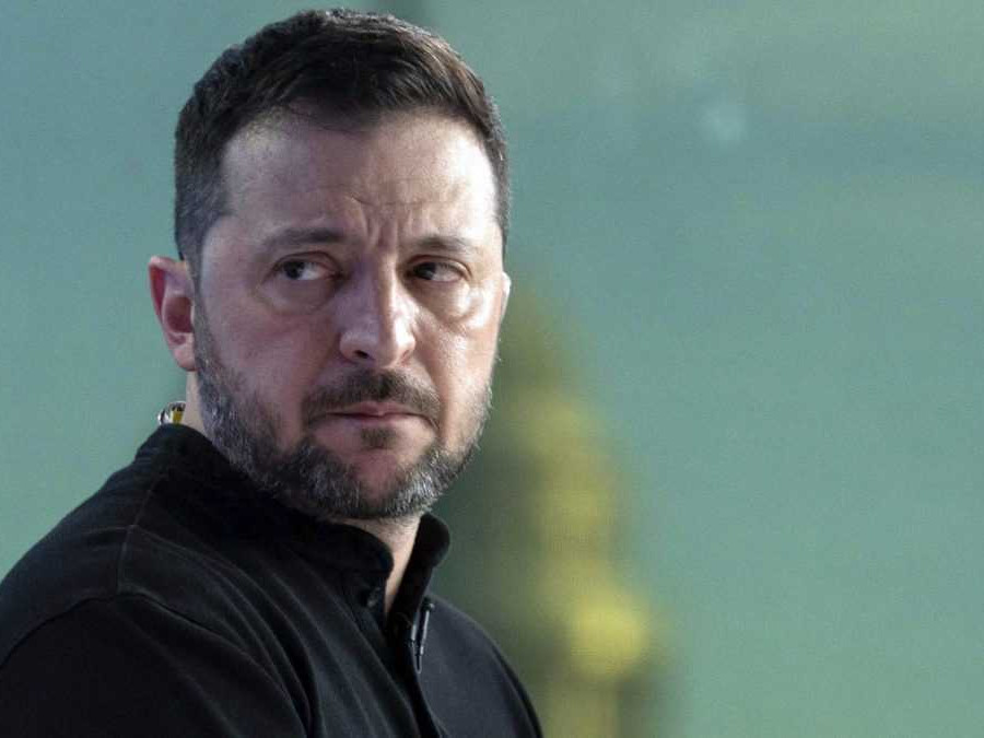 Ukrajinský prezident Volodymyr Zelenskyj.