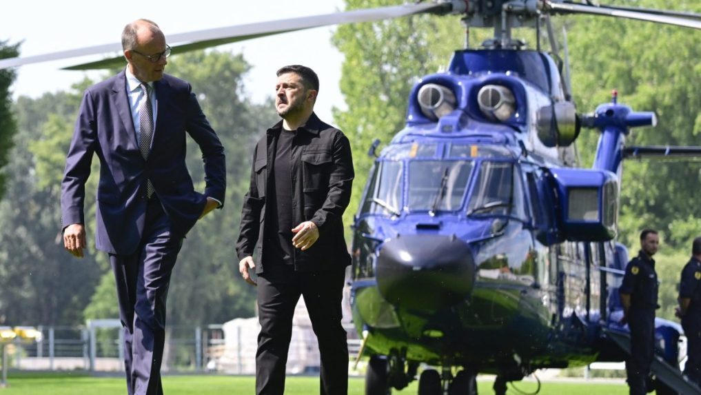 Friedrich Merz a Volodymyr Zelenskyj