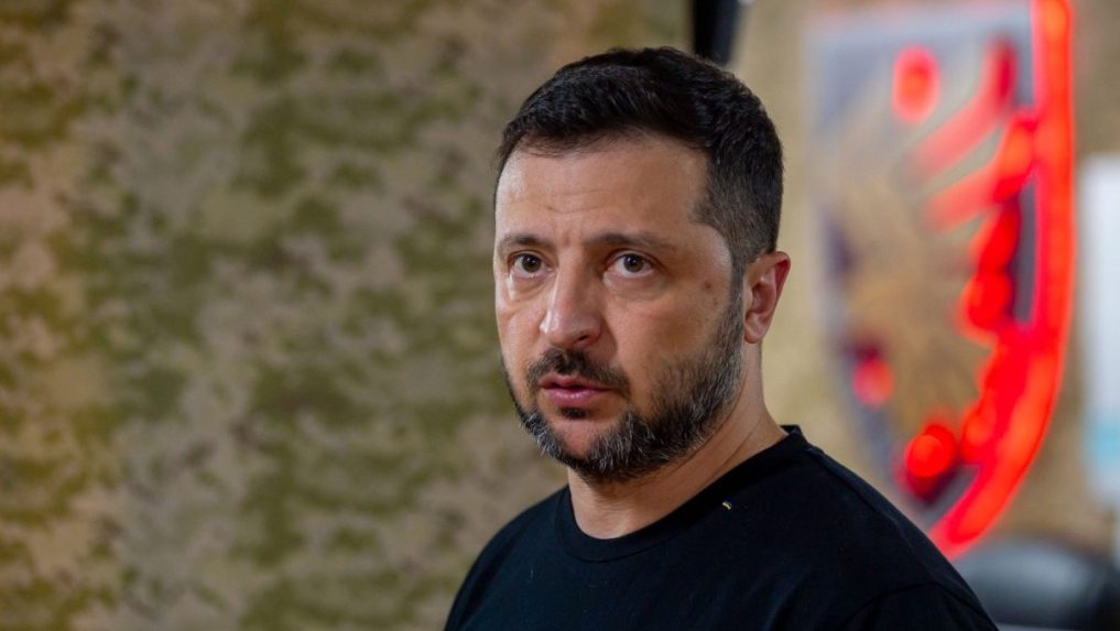 Ukrajinský prezident Volodymyr Zelenskyj.