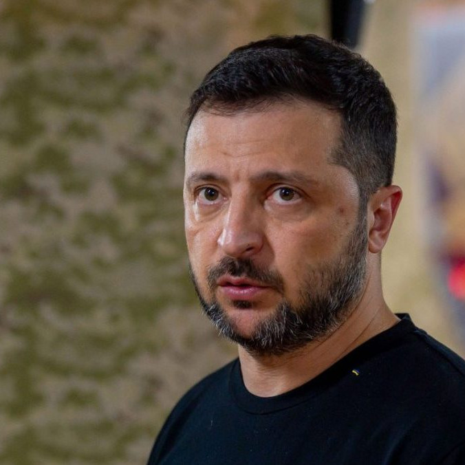 Ukrajinský prezident Volodymyr Zelenskyj.