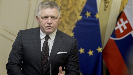 Premiér SR Robert Fico.