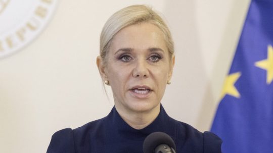 Na snímke vicepremiérka a ministerka hospodárstva SR Denisa Saková (Hlas-SD).